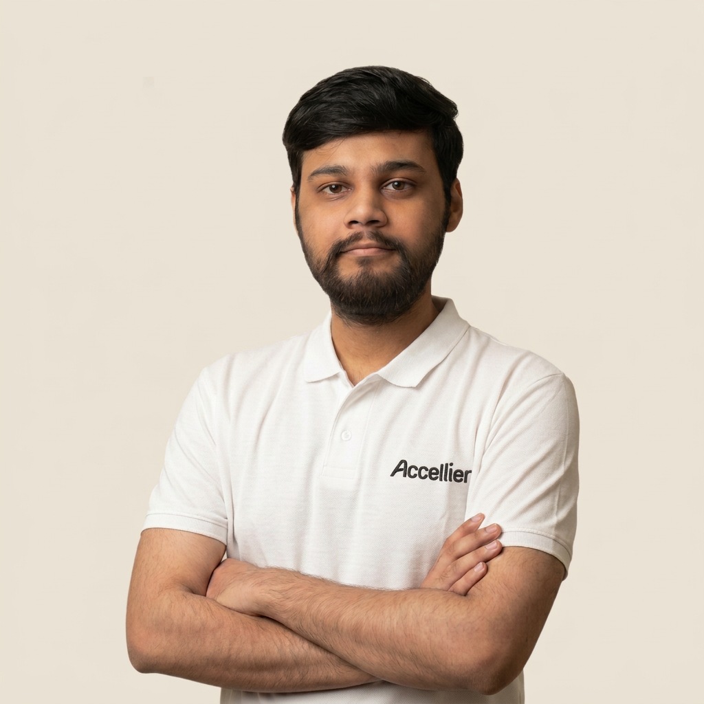 Vikash Singh, Senior UI Developer at Accellier