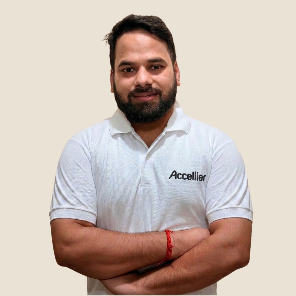 Rishabh Raizada, UI Developer at Accellier